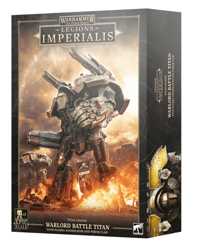 03 - 21 Legions Imperialis: Warlord Titan with Plasma Annihilator - Hobbytech Toys