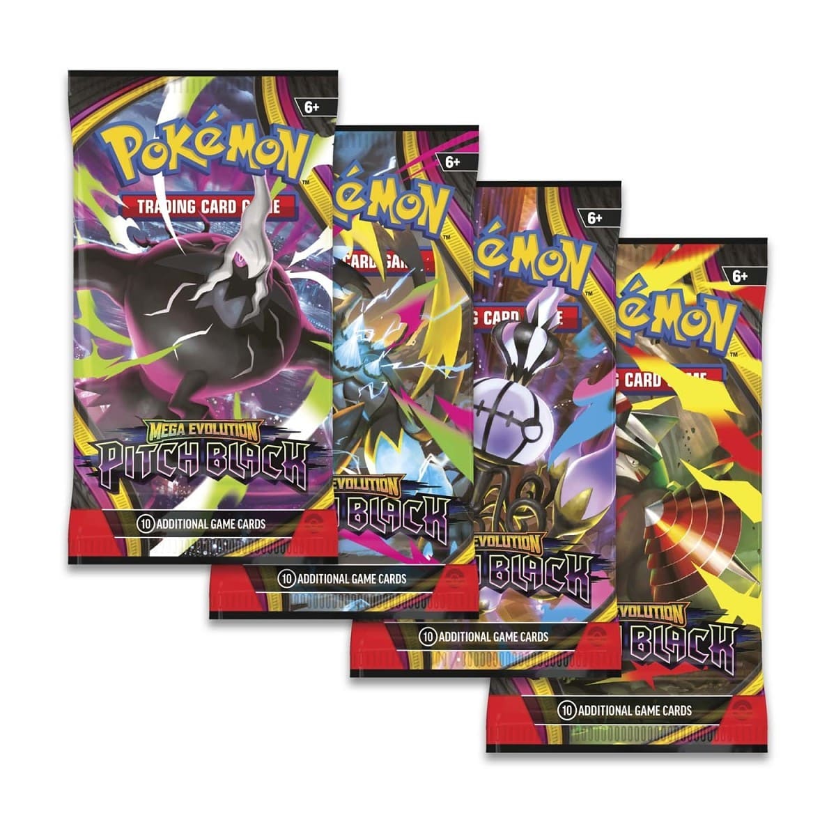 Pokemon TCG Mega Evolutions 5 Pitch Black Booster - Assorted (1)