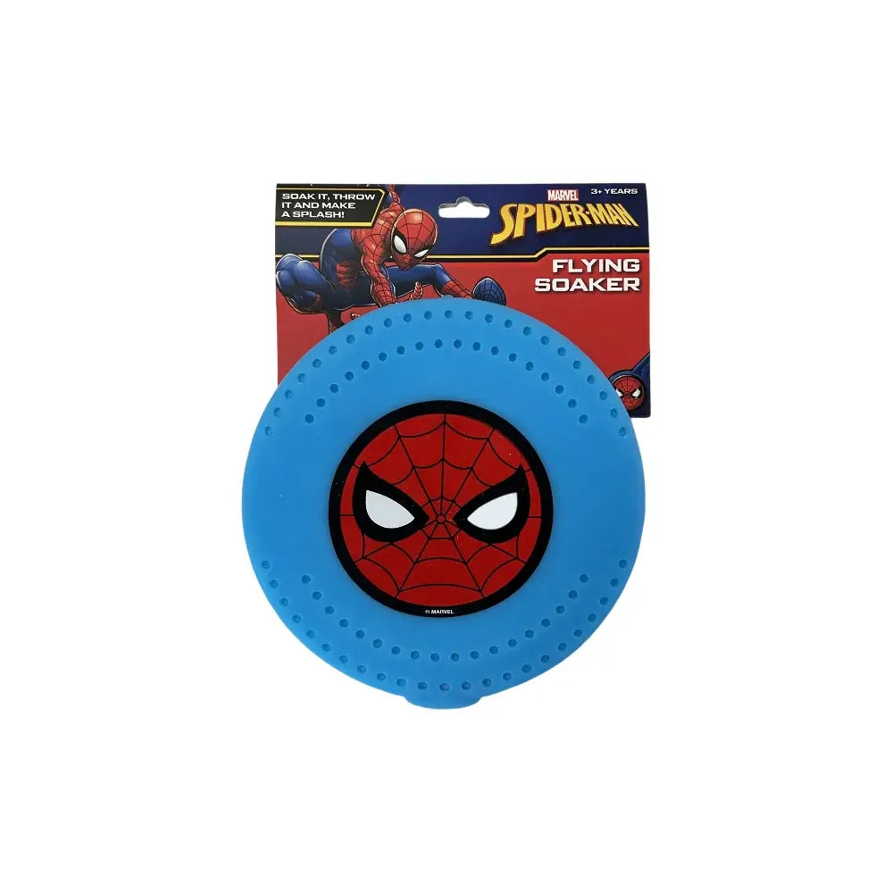 Spiderman Flying Soaker Disk - 14cm