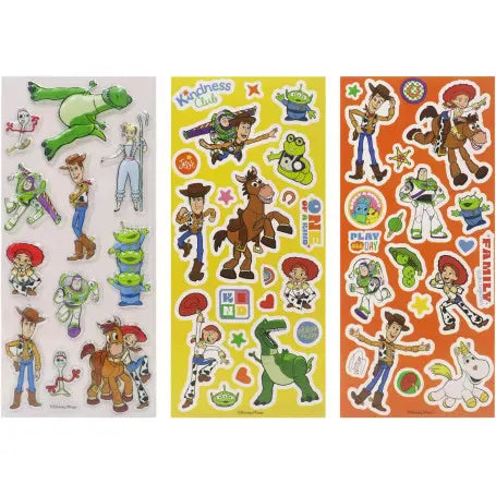 Toy Store Bubble Stickers - 3pk