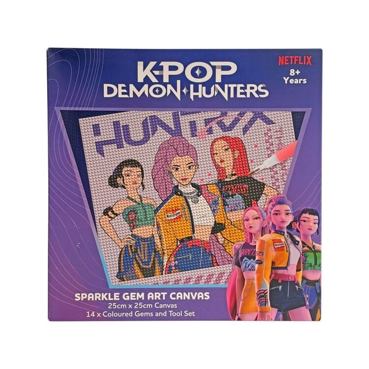 KPOP Gem Art Canvas - 25x25cm