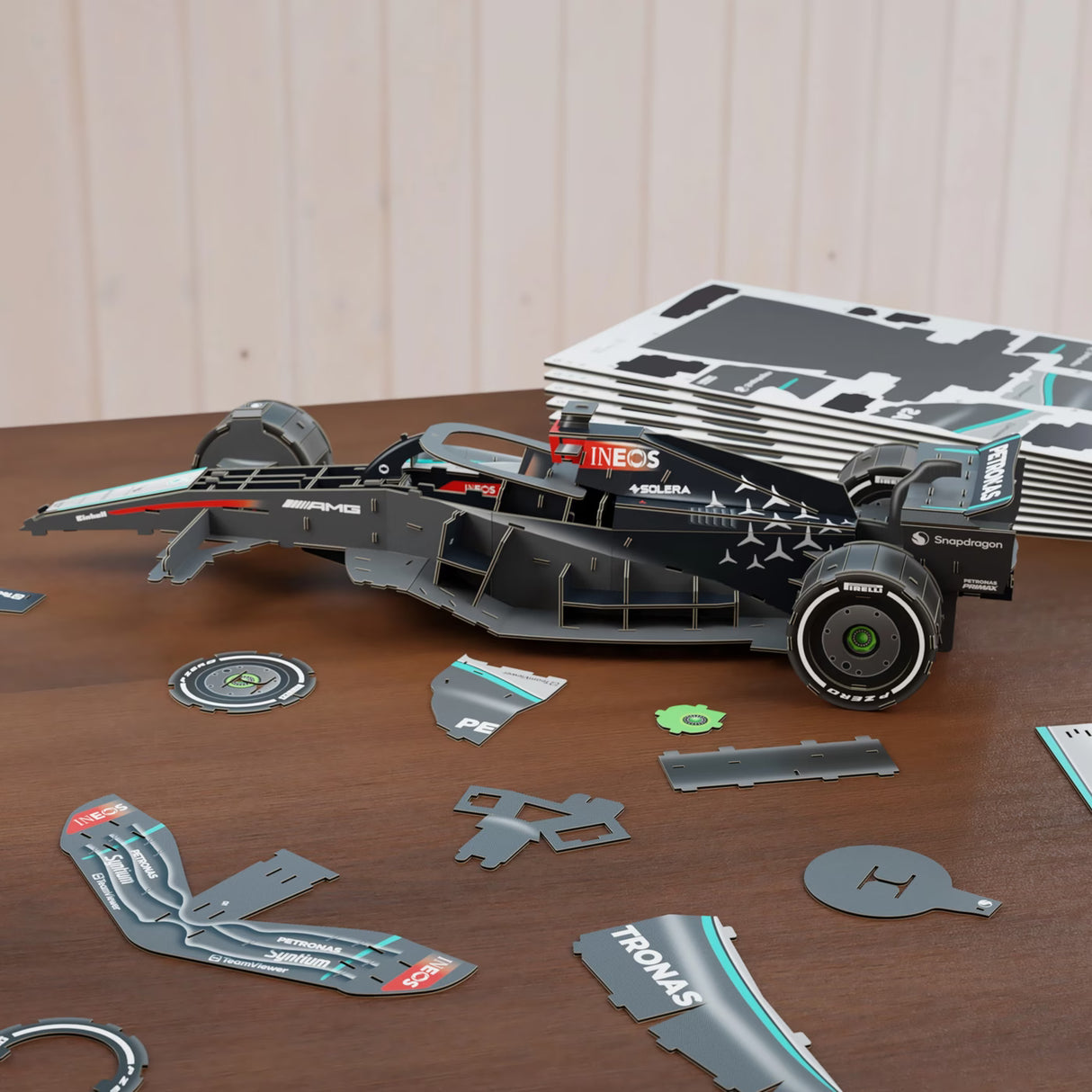 4D Build - Mercedes F1 Race Car
