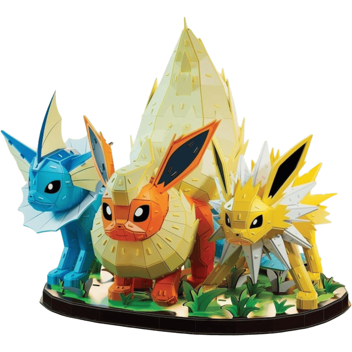 4D Build Pokemon - Evolution 3 Pk