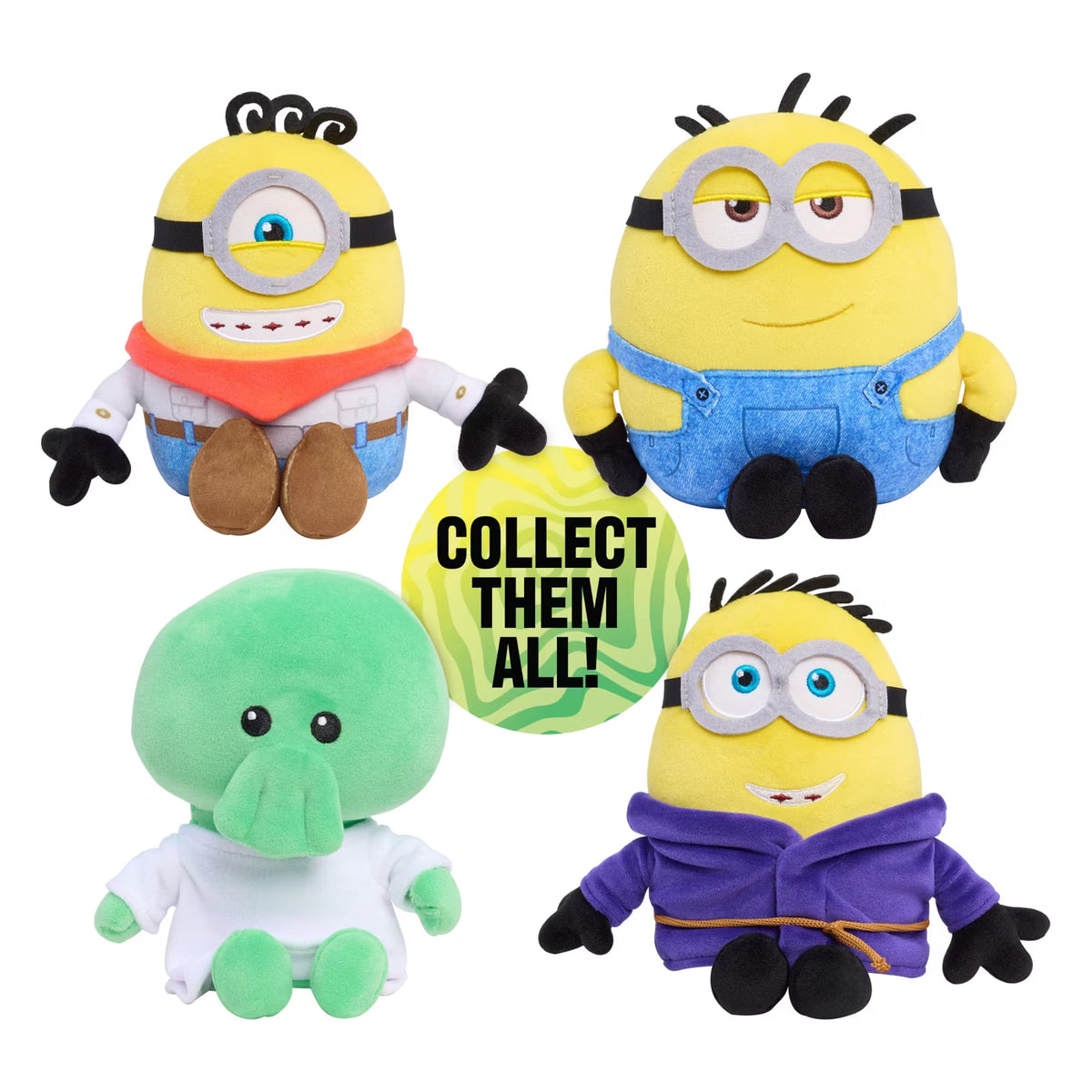 8" Squishmallow - Minions 3 Movie - Assorted (1)
