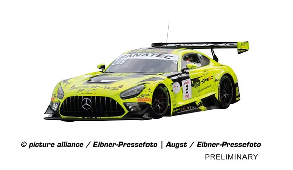Carrera EVOLUTION 1/32 Mercedes-AMG GT3 Evo Getspeed No.2 24H Spa 2024 Slot Car