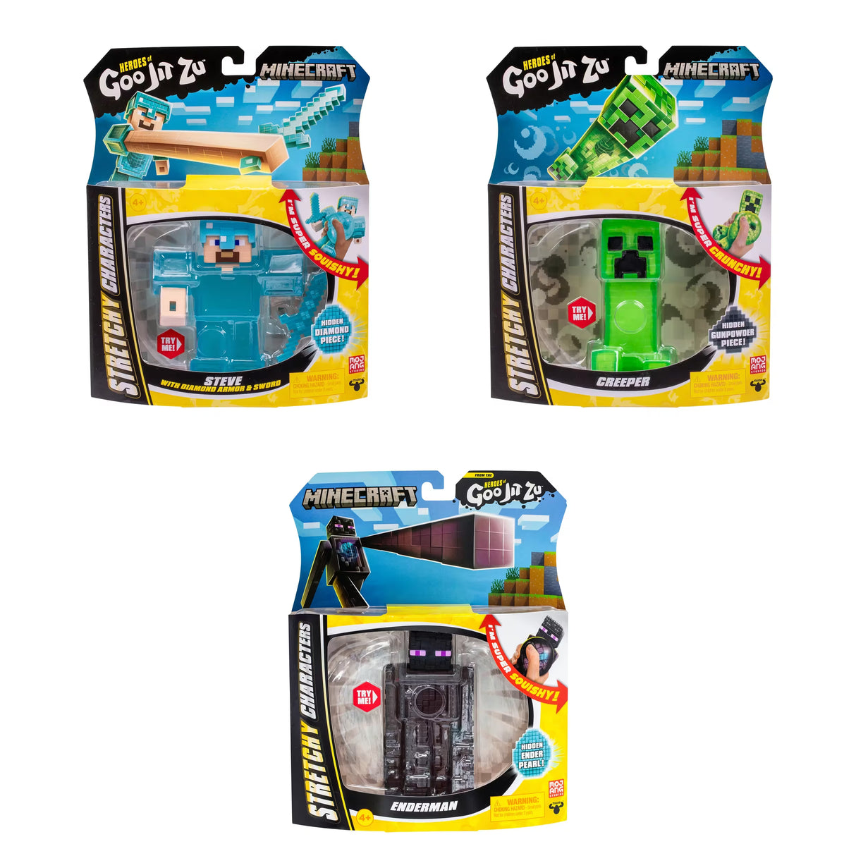 Heroes Of Goo Jit Zu - Minecraft W2 Hero Pack - Assorted (1pc)