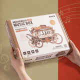 ROKR Stagecoach Mechanical Music Box Kit