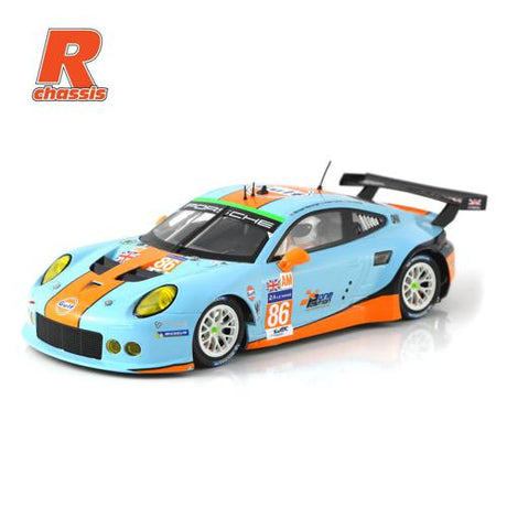 Scaleauto SC-6145R 1/32 Porsche 991 RSR GT3 - #86 Gulf 24Hr Le Mans 2016 - Hobbytech Toys