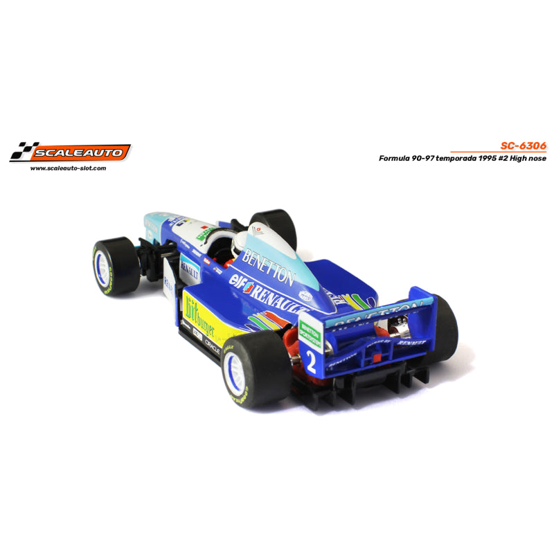 Scaleauto 6306 1/32 F1 Formula 90-97 ELF Renault #2 Slot Car