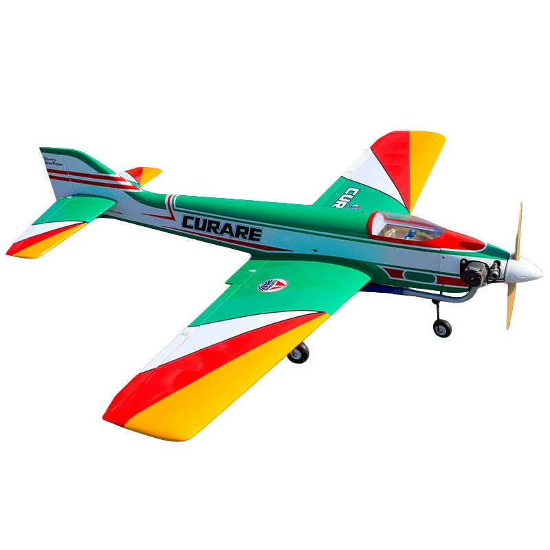 Seagull Models Curare .61 Pattern RC Plane, ARF with JP Retracts, Green