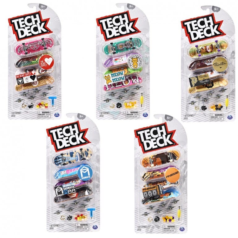 Tech Deck Assorted 4 Pack Assorted (1)