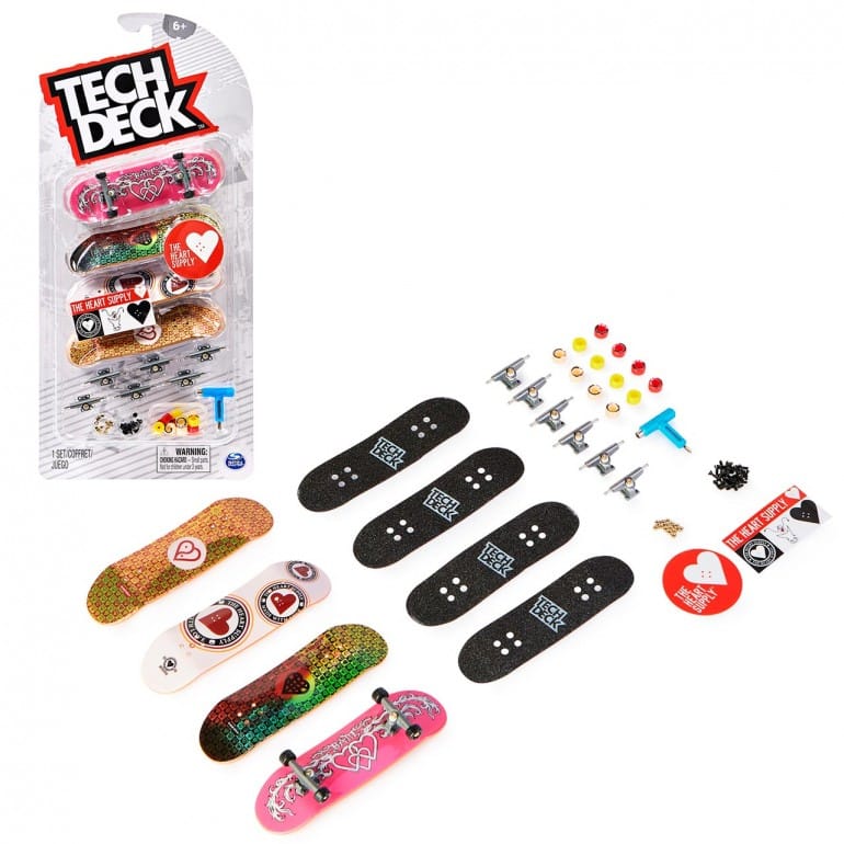 Tech Deck Assorted 4 Pack Assorted (1)