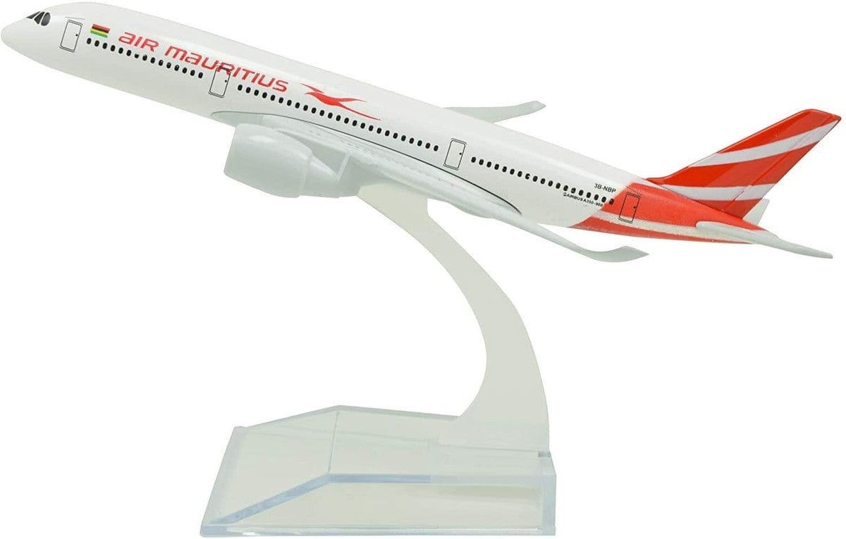 A350 Diecast Model Plane - Air Mauritius (16cm)