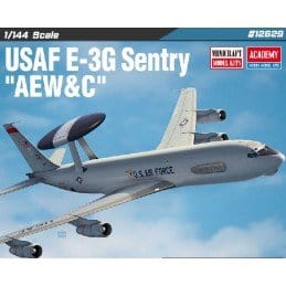Academy 1/144 USAF E - 3G Sentry AEW&C Plastic Model Kit - Hobbytech Toys