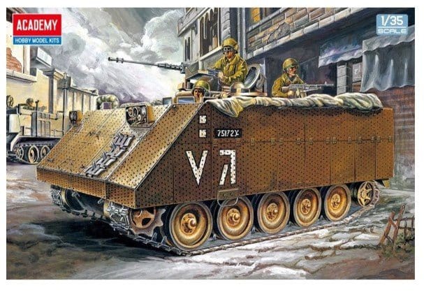 Academy 1/35 M113 Zelda APC Plastic Model Kit - Hobbytech Toys
