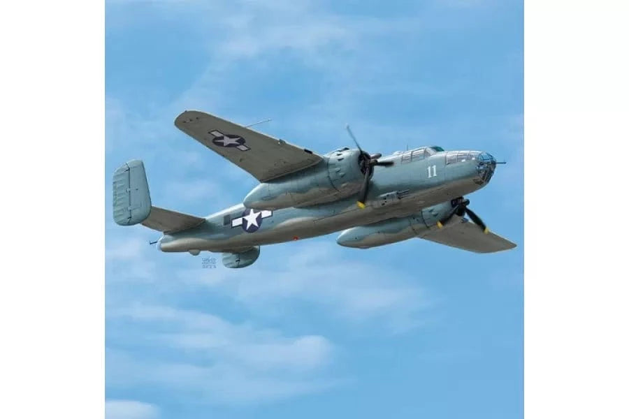 Academy 1/48 USMC PBJ - 1D (B - 25 Mitchell) Plastic Model Kit - Hobbytech Toys