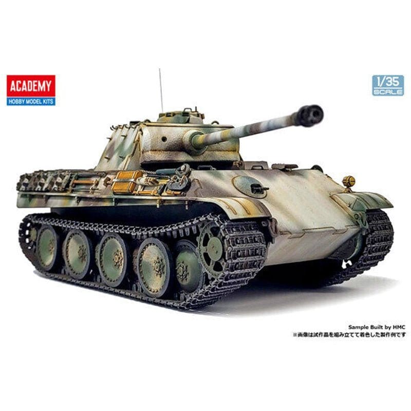 Academy 13529 1/35 Pz.Kpfw.V Panther Ausf.G "Ver.Early" Plastic Model Kit - Hobbytech Toys