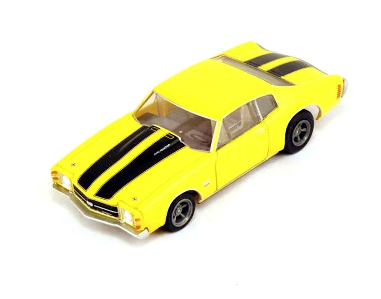 AFX 22050 1971 Chevelle 454 Yellow - Hobbytech Toys