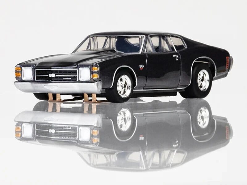 AFX 22087 Mega G Chevelle SS454 Black Slot Car - Hobbytech Toys