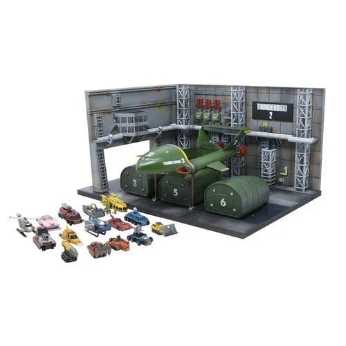 AIP 1/350 Thunderbird 2 Launch Bay Plastic Model Kit - Hobbytech Toys