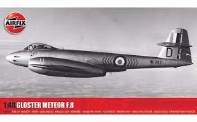 Airfix 09182A 1/48 Gloster Meteor F.8 Plastic Model Kit - Hobbytech Toys
