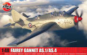 Airfix 11007 1/48 Fairey Gannet AS.1/AS.4 Plastic Model Kit - Hobbytech Toys