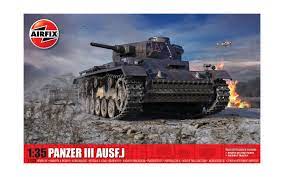 Airfix 1378 1/35 Panzer III Ausf J Plastic Model Kit - Hobbytech Toys