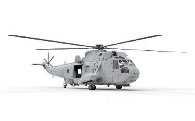 Airfix 55307B 1/72 Westland Sea King HAR.3 Plastic Model Starter Set - Hobbytech Toys