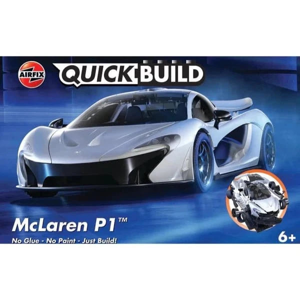 Airfix J6028 Quickbuild Mclaren P1 - White - Hobbytech Toys