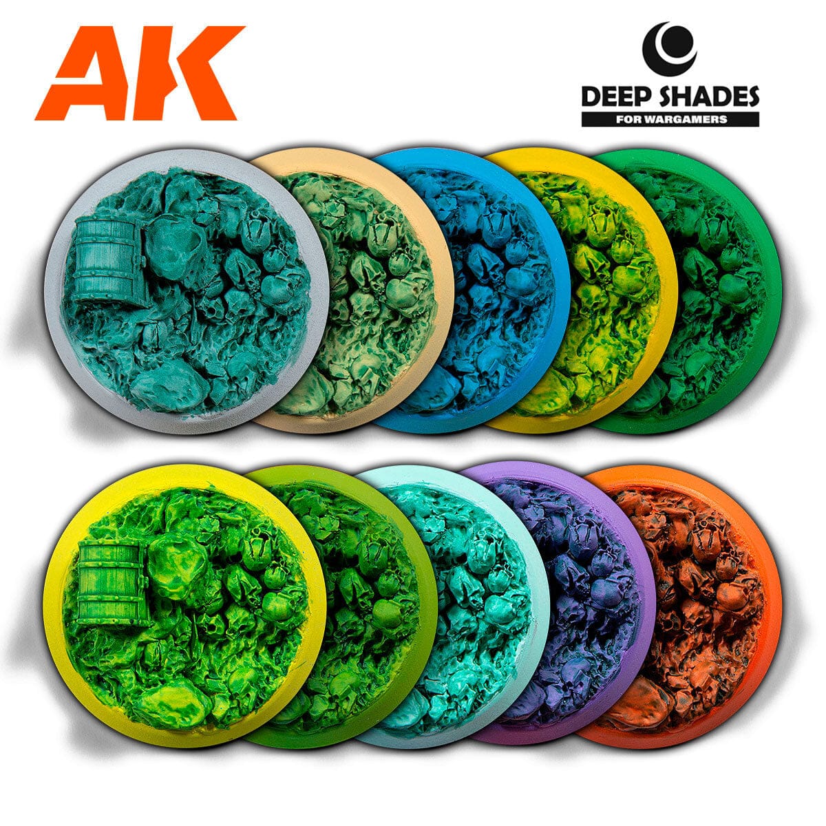 AK Interactive Deep Shades: Greendark 30ml