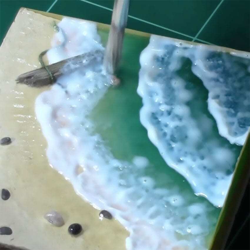 AK Interactive Dioramas: Water Foam - 100ml (Acrylic)