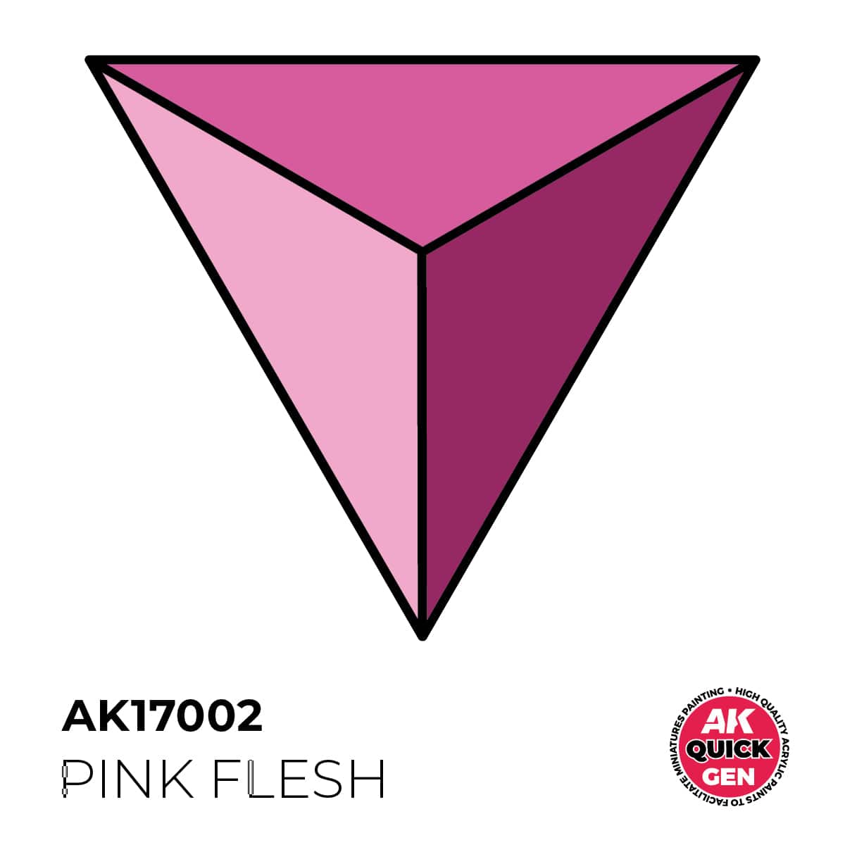 AK Interactive Quick Gen: Pink Flesh - 18ml Acrylic Paint