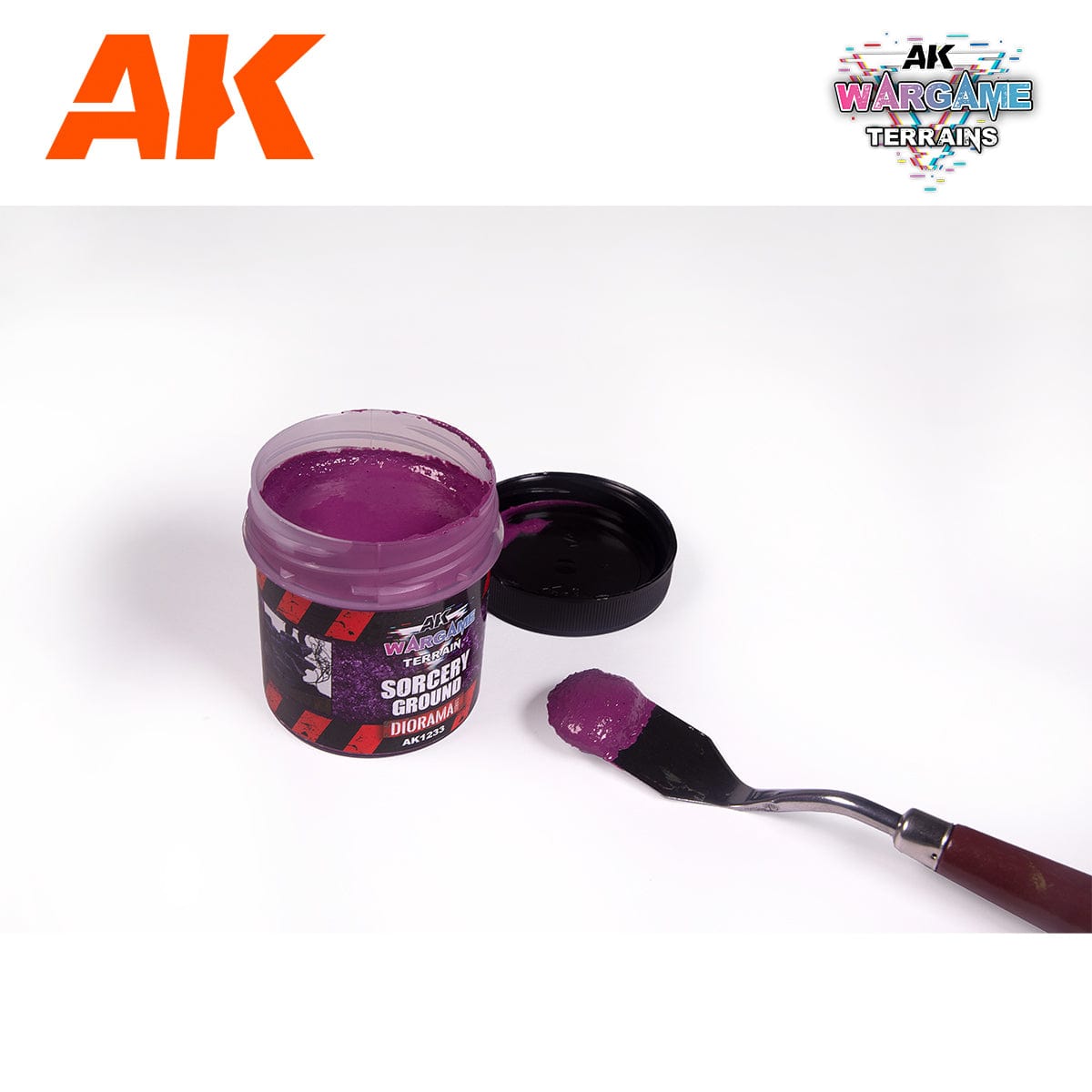 AK Interactive Wargame: Sorcery Ground Terrain Paste 100ml