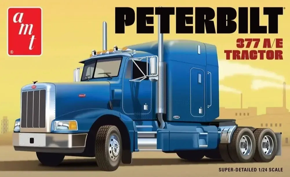 AMT 1/24 Classic Peterbilt 377AE Tracto Plastic Model Kit