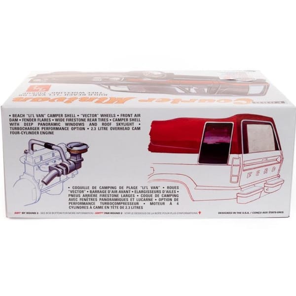 AMT 1/25 1978 Ford Courier Minivan Plastic Model Kit