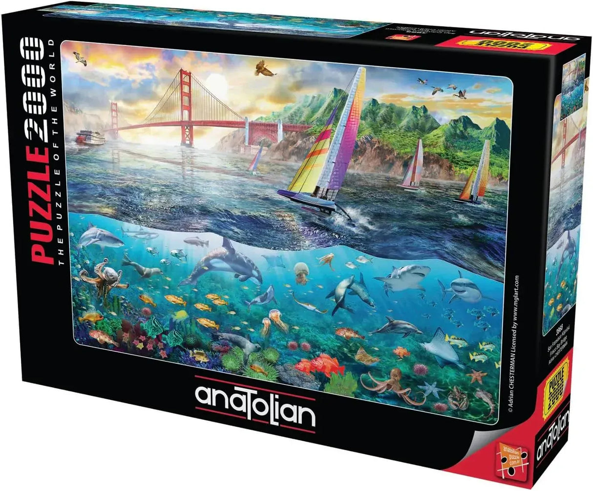 Anatolian Frisco Bay Bridge 2000pc Puzzle