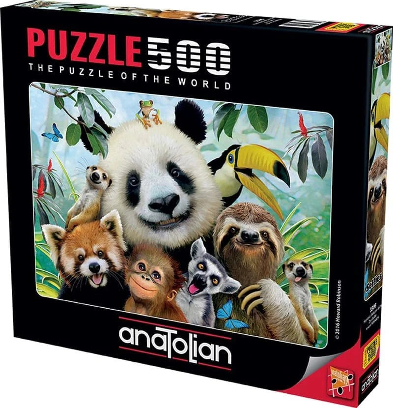 Anatolian Zoo Selfie 500pc Puzzle - Hobbytech Toys