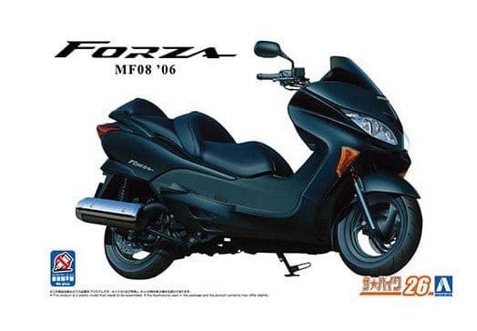 Aoshima 1/12 Honda MF08 Forza 2006 Plastic Model Kit - Hobbytech Toys
