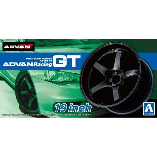 Aoshima 1/24 Advan Racing Gt 19Inch Wheel Set