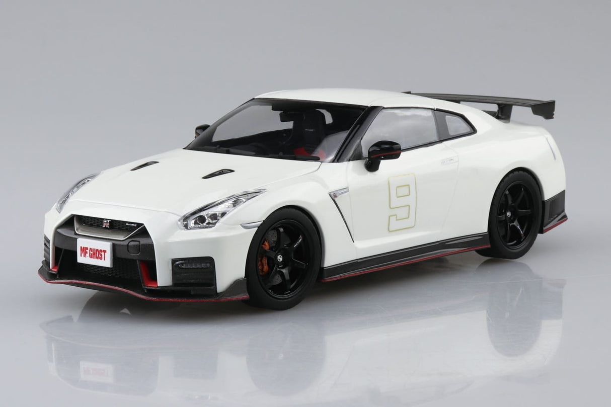Aoshima 1/24 Aiba Shun R35 Nissan GT-R Nismo Comics Vol.1 Odawara Pikes Peak Ver. Plastic Model Kit