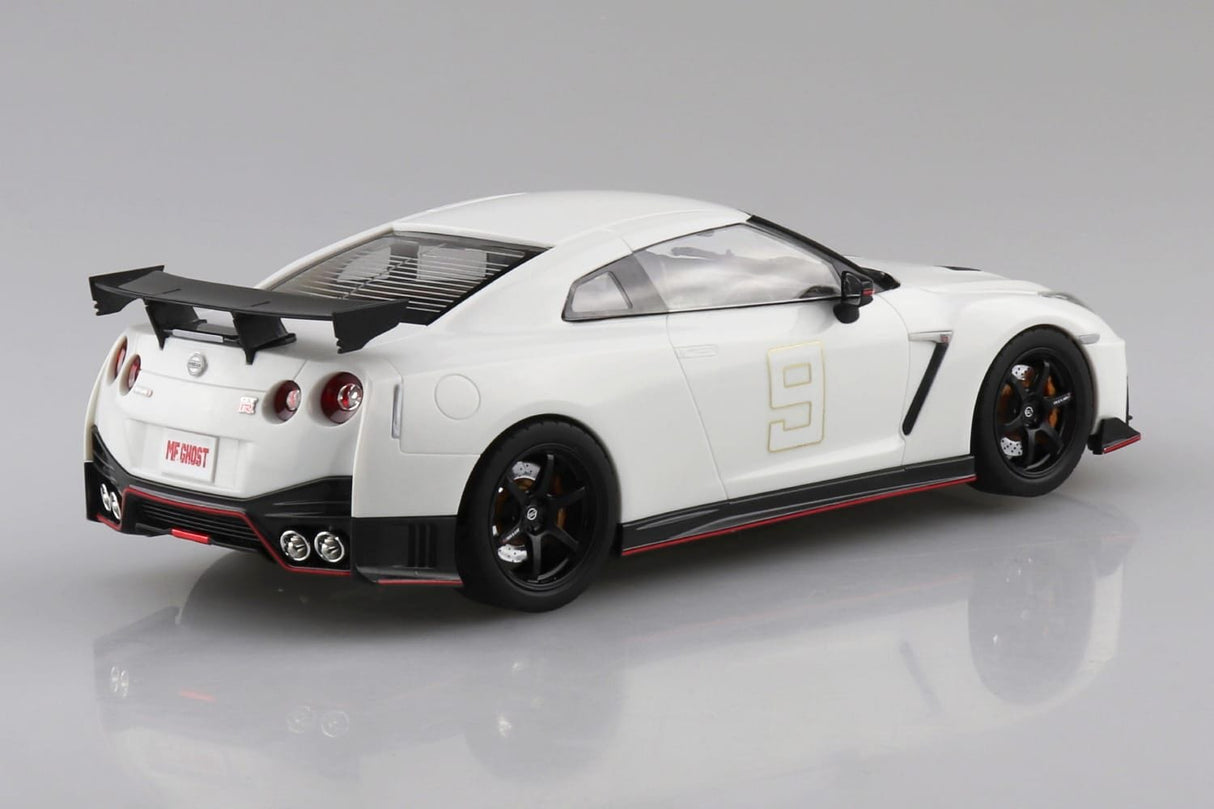 Aoshima 1/24 Aiba Shun R35 Nissan GT-R Nismo Comics Vol.1 Odawara Pikes Peak Ver. Plastic Model Kit