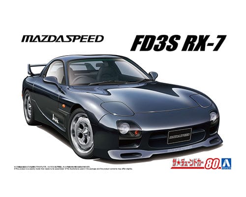 Aoshima 1/24 MAZDASPEED A-SPEC FD3S RX-7 99 plastic model kit