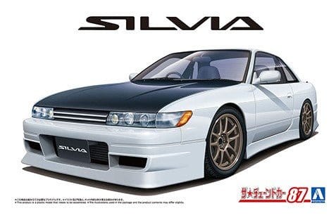Aoshima 1/24 PS13 Silvia 1991 Aero Custom (Nissan) Plastic Model Kit - Hobbytech Toys