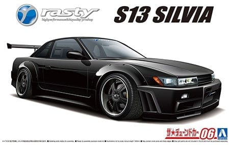 Aoshima 1/24 RASTY PS13 Nissan SILVIA 1991 Plastic Model Kit