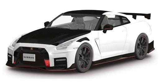 Aoshima 1/24 Snap R35 Nissan GT - R Nismo Special Edition 2022 Brilliant White Pearl Plastic Model Kit - Hobbytech Toys