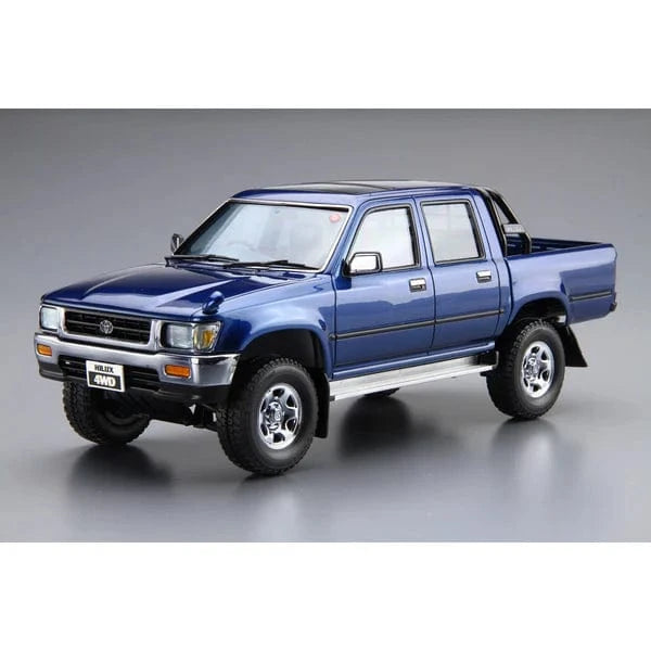 Aoshima 1/24 TOYOTA LN107 HILUX PICK UP DOUBLE CAB 4WD 1994 Plastic Model Kit