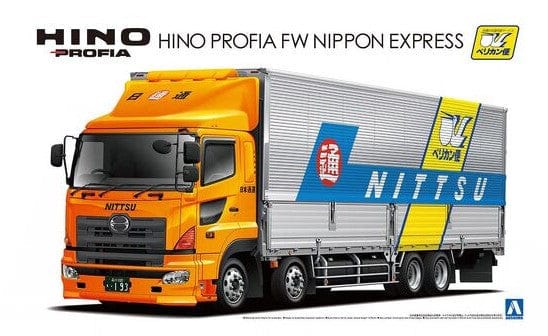 Aoshima 1/32 Hino Profia FW Nippon Express Plastic Model Kit