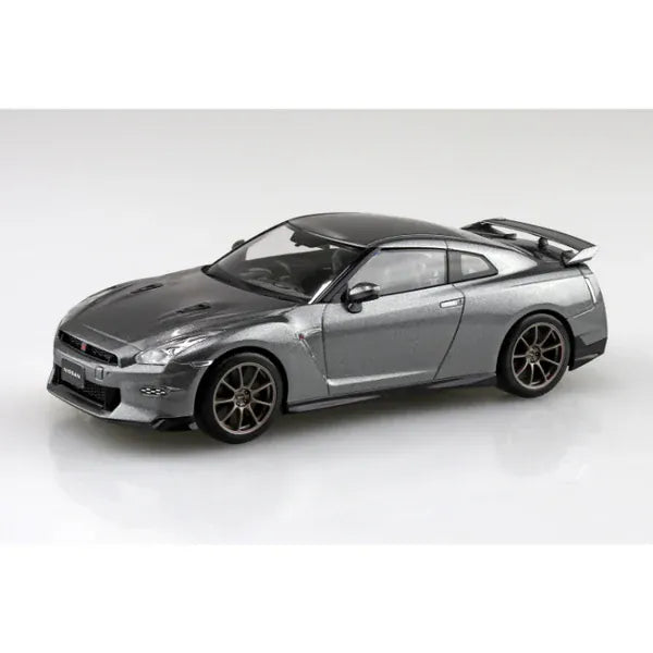 Aoshima 1/32 SNAP Nissan R35 Nissan GT-R 2024 (Dark Metal Gray) Model Kit