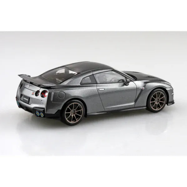 Aoshima 1/32 SNAP Nissan R35 Nissan GT-R 2024 (Dark Metal Gray) Model Kit