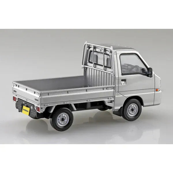 Aoshima 1/32 SNAP Subaru Sambar Truck (Sterling Silver Metallic) Model Kit